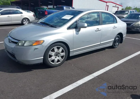 2008 Honda Civic Lx z USA, uszkodzony, nr VIN 1HGFA16598L057213